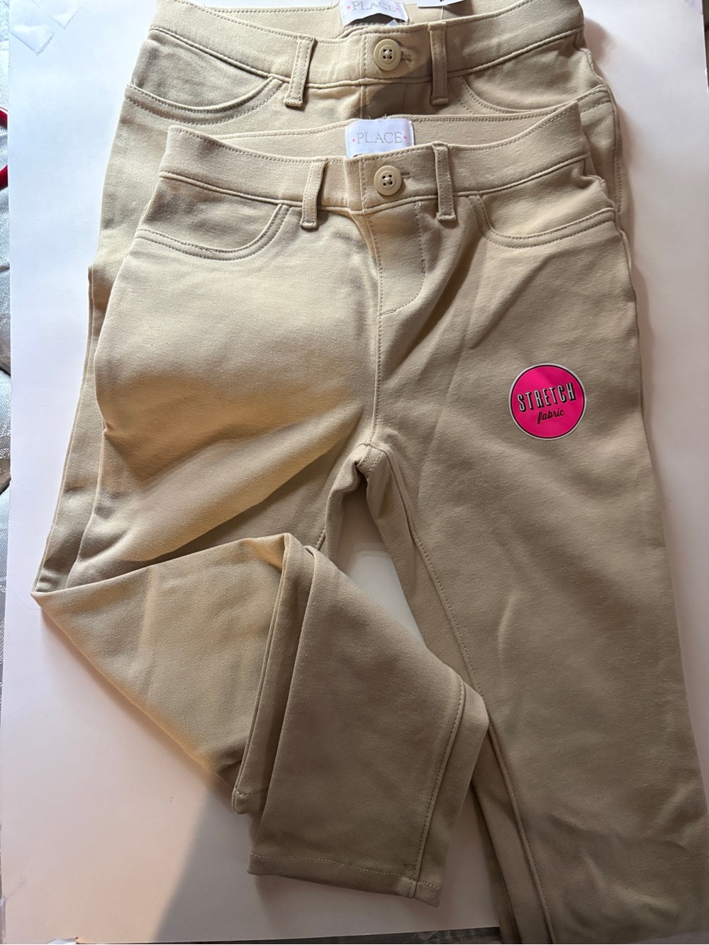 The Children's Place Tan Stretch Jegging Pants